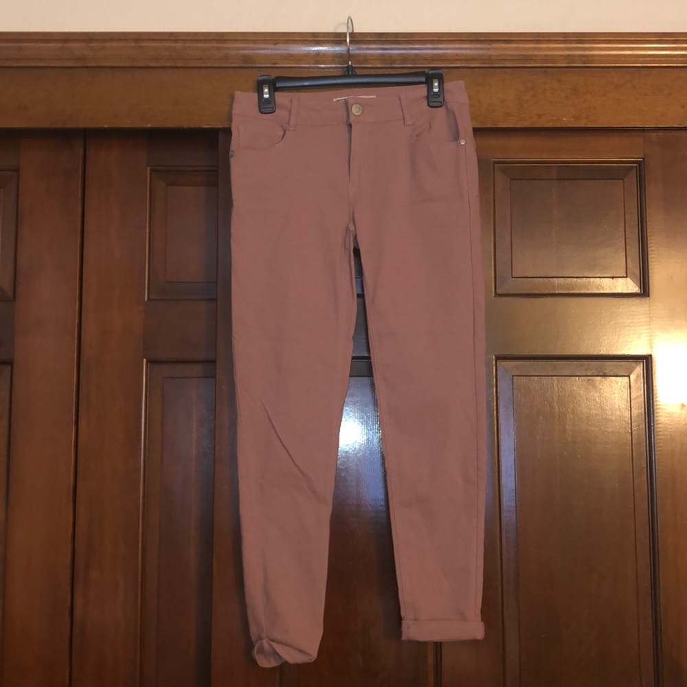 Pink/ purple jeans